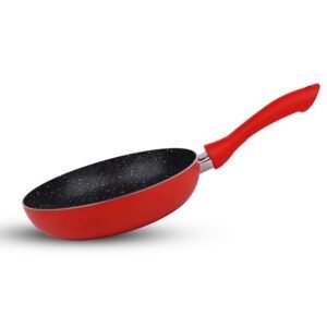 Chef Granito Series 3 Layer Marble Coating Nonstick Fry Pan - RED
