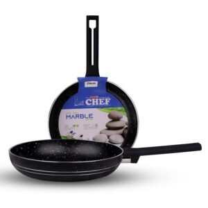 Chef Best Non-Stick Marble Coating Round Frying Pan (4MM)