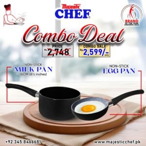 Nonstick Milk Pan 16 cm And On Egg frying Pan - Combo Deal # 6