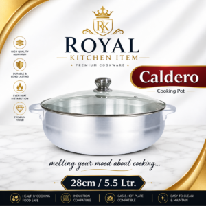 KK Metal Finish Caldero Pot