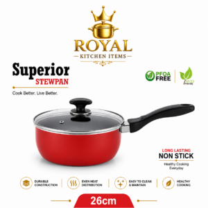 KK Non-stick Superior Stewpan (Glass Lid)
