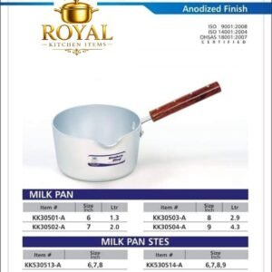 KK ANODIZED MILK PAN